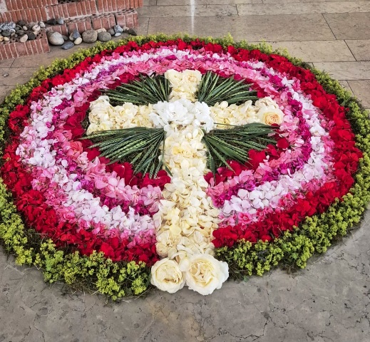 Blumenteppich