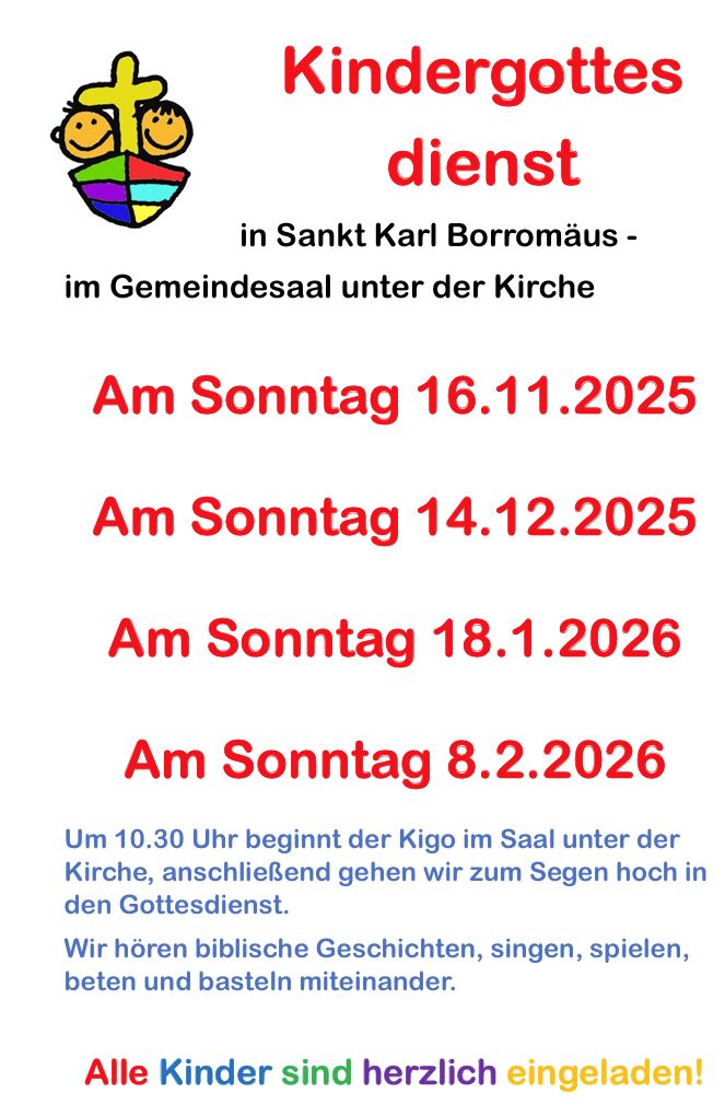 KIndergottesdienste Kindergottesdienste