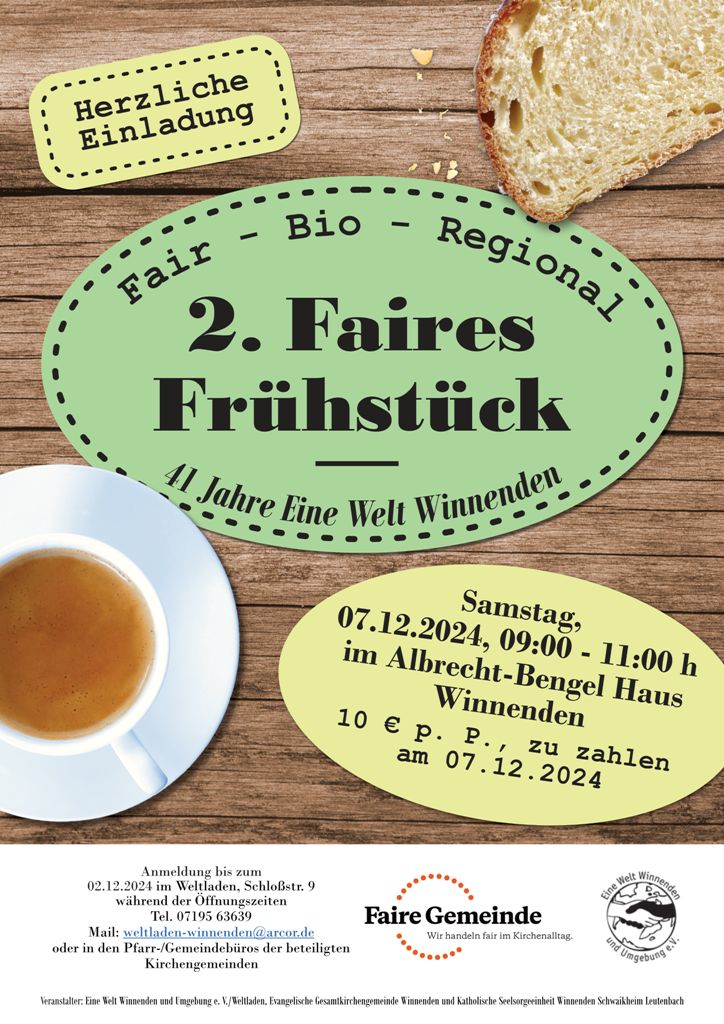 Faires Frühstück